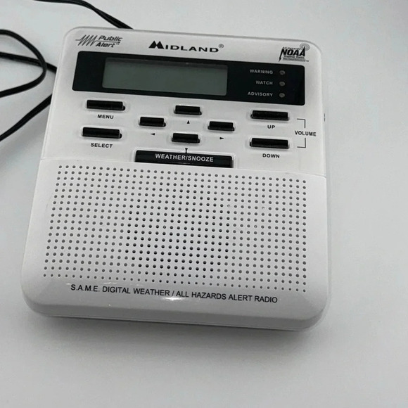💥Midland Public Alert Weather Radio NOAA national weather service NWS - Picture 2 of 10